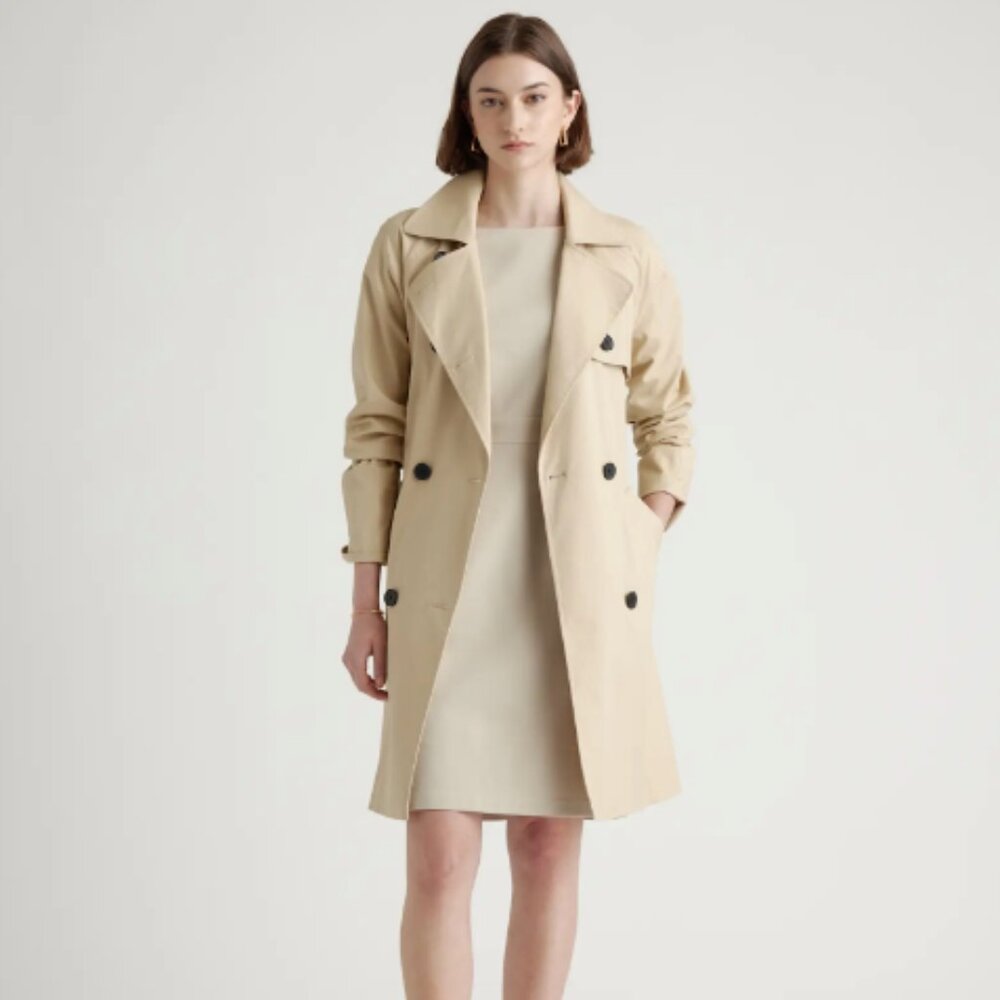 Ultra-Stretch Ponte Cap Sleeve Dress